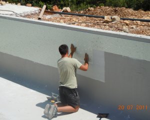 Orcun Construction - Construction d'un piscine - ETAP 8